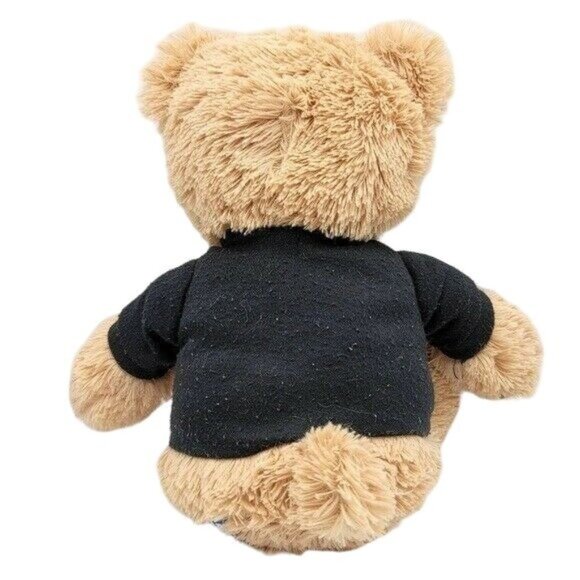 2/$15 Star Wars Teddy Bear Plush Brown 13.5" Black Shirt Retro Logo Design - Picture 4 of 12